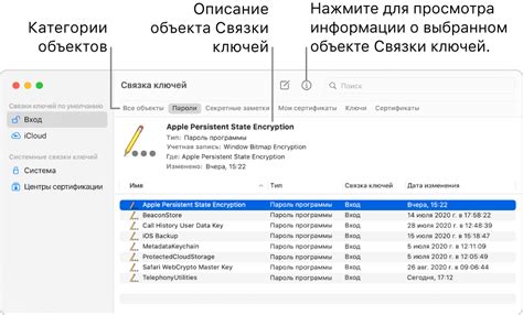 Подтверждение удаления выбранной связки ключей