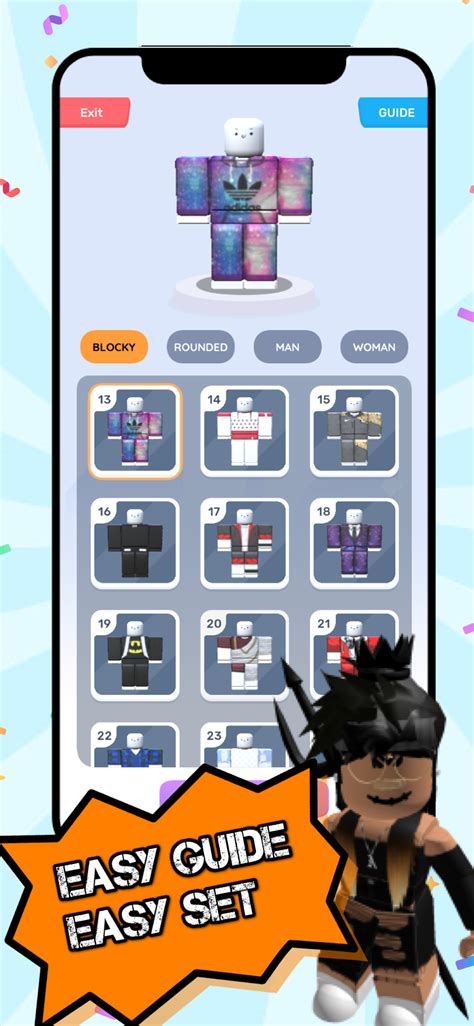 Поиск и установка приложения Skin for Roblox