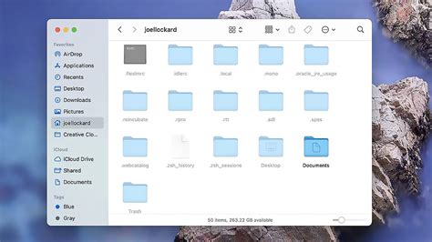 Поиск папки Program Files на MacOS