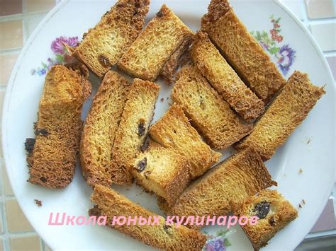 Полезность сухарей из белого хлеба