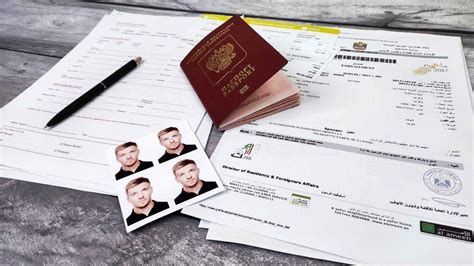 Получение необходимых документов и виз
