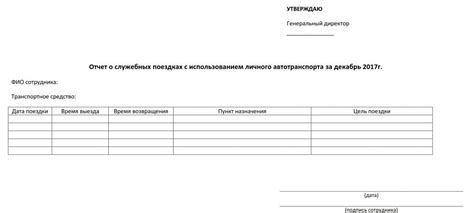 Получение отчета о поездках