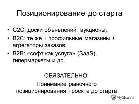 Понимание системы заказов и объявлений