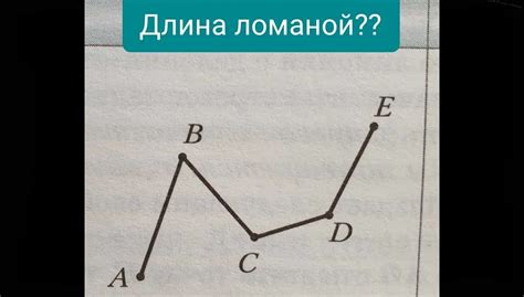Понятие и примеры ломаной фигуры