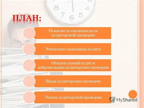 Понятие и цель проверки