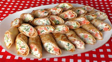 Популярные начинки для блинов