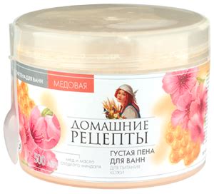 Популярные рецепты пены для ванны