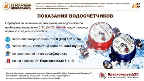 Посмотрите на показания счетчиков
