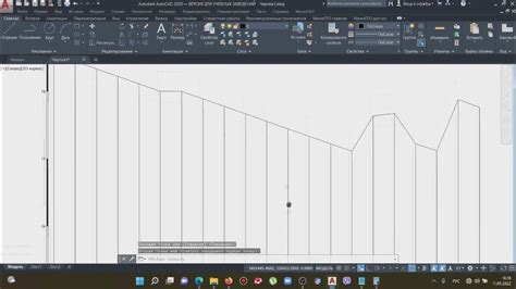 Построение профиля в AutoCAD Geo: инструкции по шагам