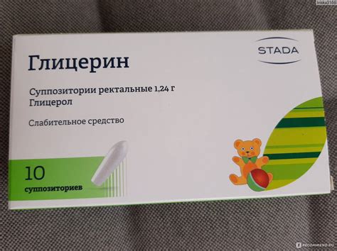 Потенциальные побочные эффекты от использования глицериновых свеч
