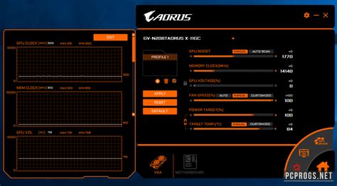 Почему может потребоваться сброс настроек Aorus Engine