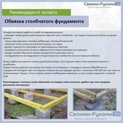 Пошаговая инструкция по строительству