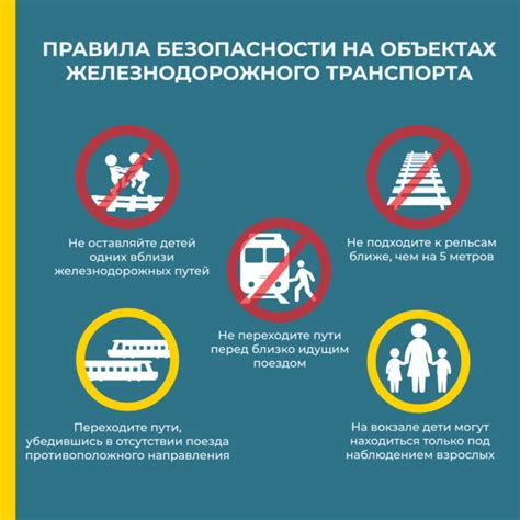 Правила безопасности в пути