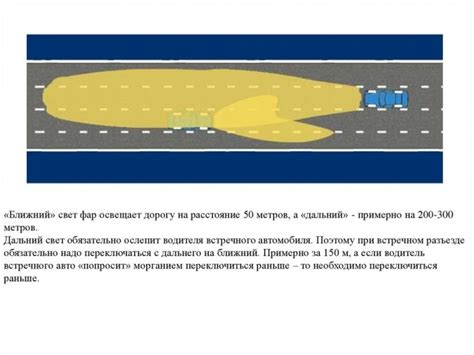 Правила пользования противотуманными фарами на дороге