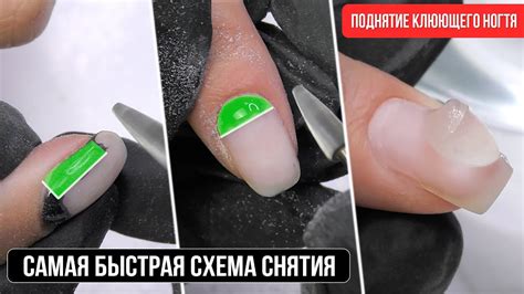 Правила снятия гель лака