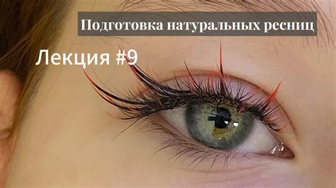 Правильная подготовка натуральных ресниц