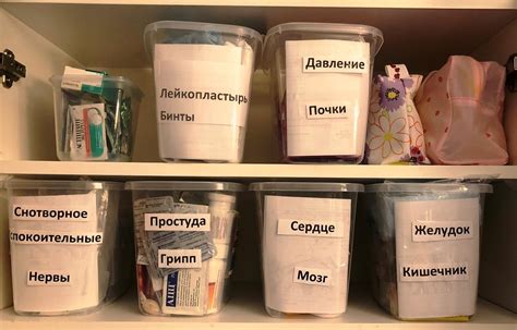 Правильное хранение и обновление аптечки
