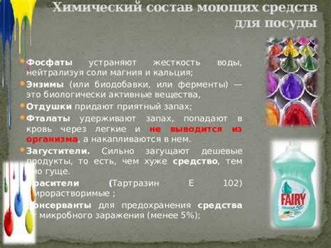 Правильный подбор моющих средств