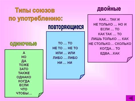 Практические рекомендации по поиску союза в предложении