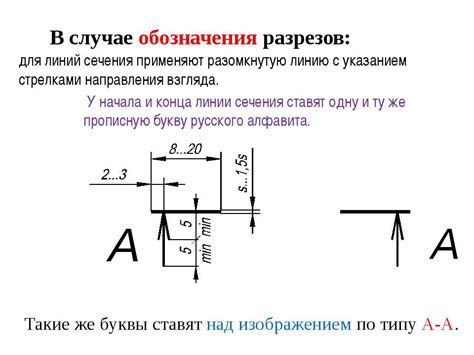Преимущества использования линий сечения
