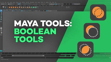 Преимущества использования оператора boolean в Maya
