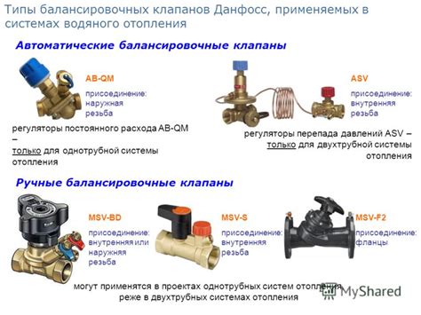 Преимущества и недостатки использования клапанов Данфосс на отопительных системах