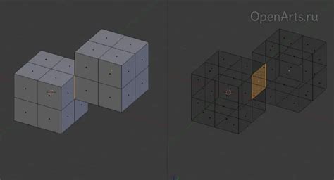 Преимущества объединения моделей в Blender