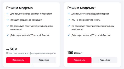 Преимущества отключения единого интернета МТС