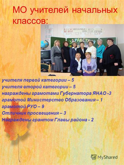 Преимущества учителей второй категории