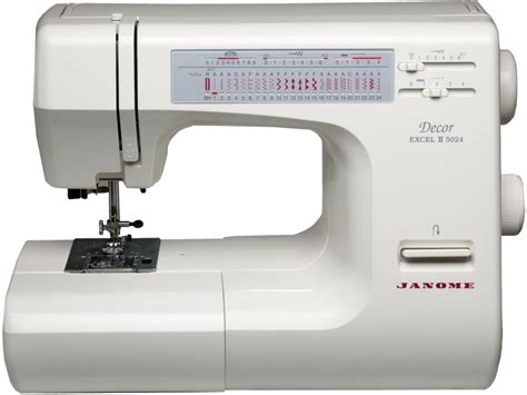 Преимущества швейной машинки Janome