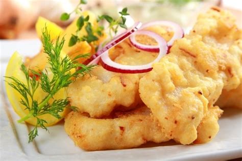 Приготовление воздушного кляра для рыбы