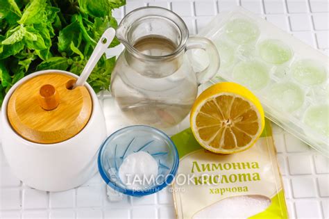 Приготовление освежителя на основе лимонной кислоты