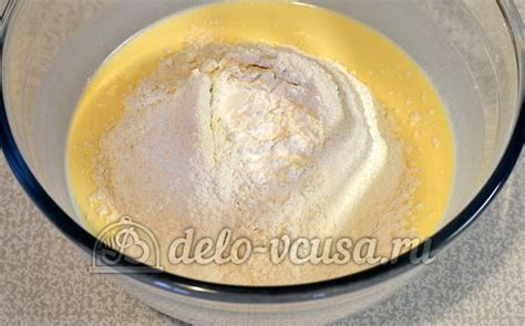 Приготовление основы для сметанника