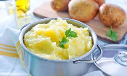 Приготовление пюре без масла