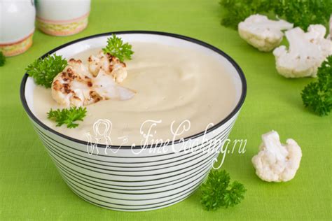 Приготовление пюре из цветной капусты