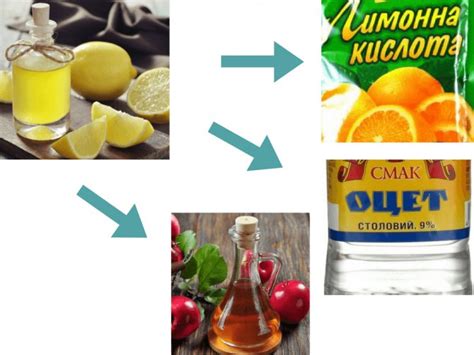 Приготовьте раствор из лимонной кислоты и уксуса