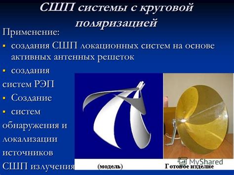 Применение СШП маяка