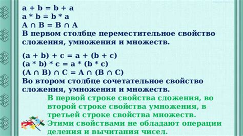 Применение операции объединения