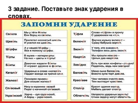 Примеры изменений в словах