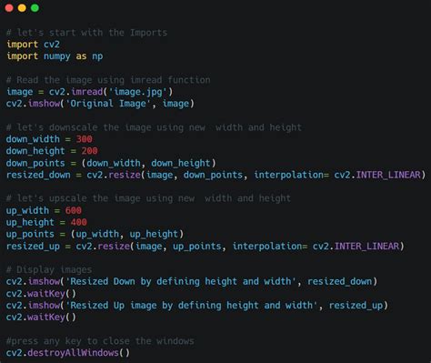 Примеры практического применения OpenCV