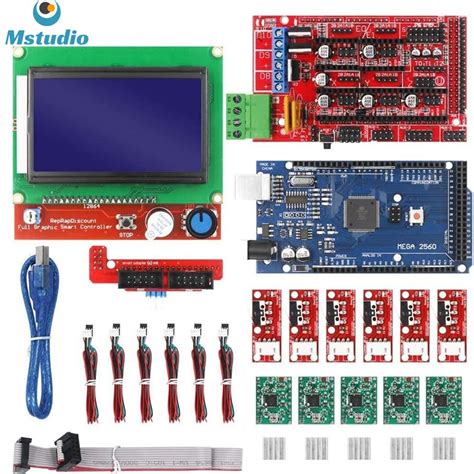 Примеры применения шаговых двигателей с Arduino Mega 2560