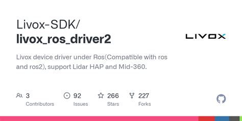 Примеры применения Livox ROS Driver