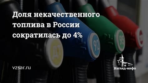 Примеры проблем, связанных с использованием некачественного топлива