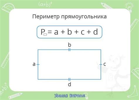Примеры расчета периметра прямоугольника в жизни