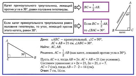 Примеры циклических треугольников
