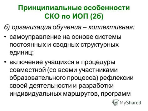 Принципиальные особенности и компоненты системы