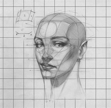 Принципы рисования женского облика