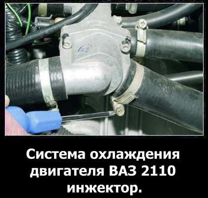Принцип работы вентилятора охлаждения двигателя ВАЗ 2110 инжектор