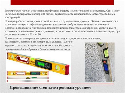 Принцип работы угломера