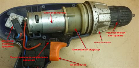 Принцип работы ударного механизма шуруповерта